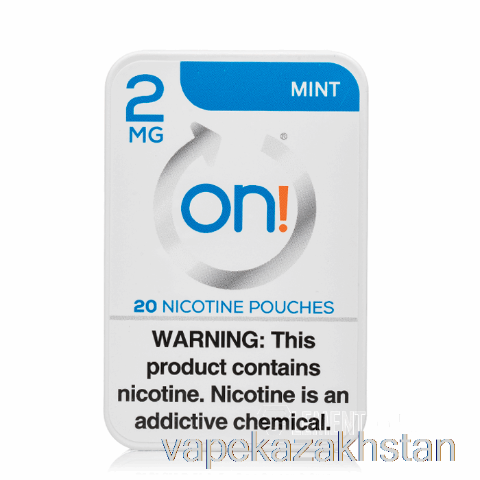 Vape Disposable ON! Nicotine Pouches - MINT 2mg